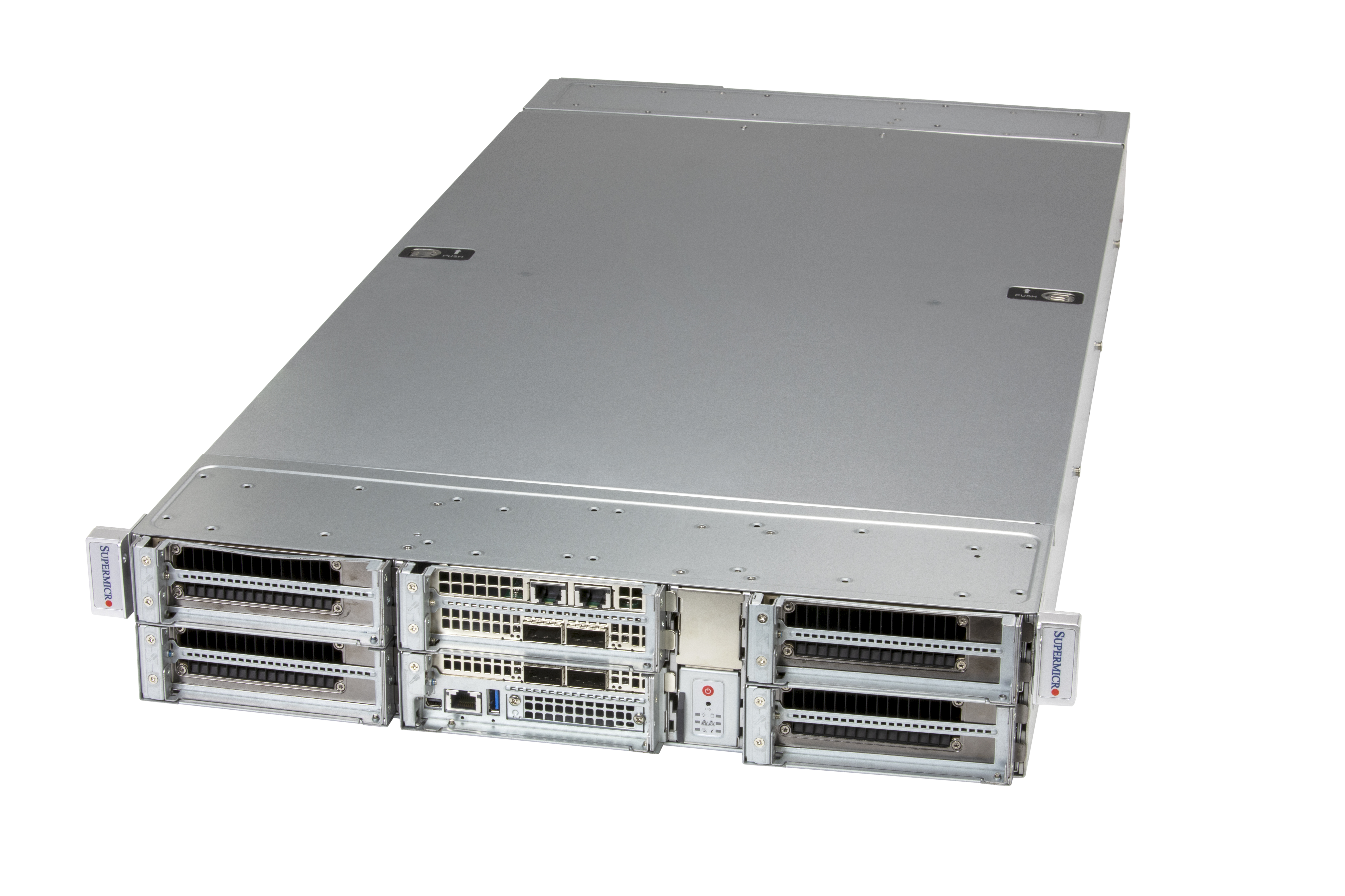 UP Intel 2U PCIe GPU System up to 4 NVIDIA RTX PRO 6000 Blackwell Server Edition